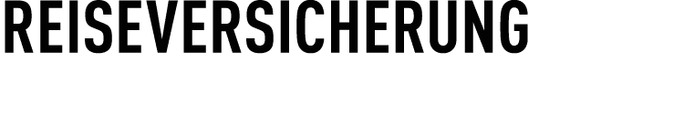 Reiseversicherung 