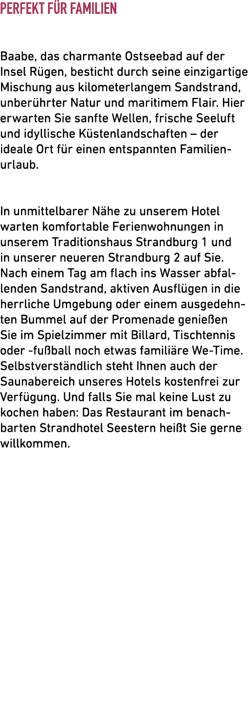 Perfekt f r Familien Baabe, das charmante Ostseebad auf der Insel R gen, besticht durch seine einzigartige Mischung a...